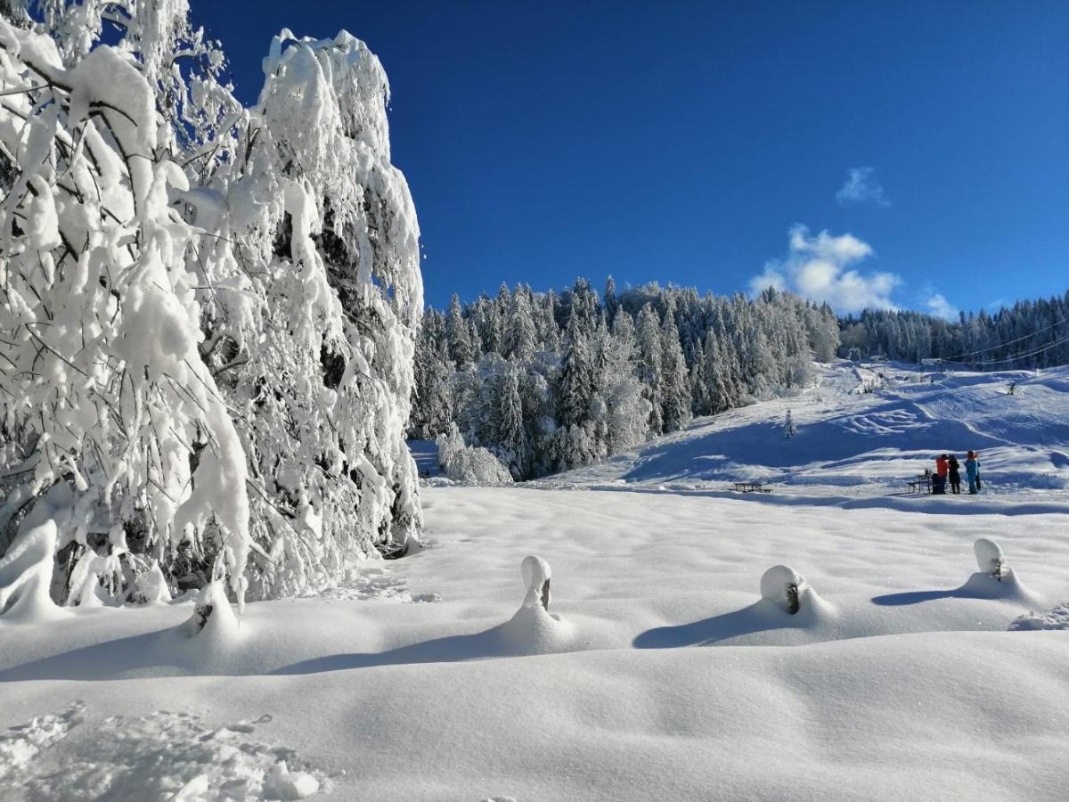 Apartamento Kraehenberg Am Rande Der Wildnis Sibratsgfäll Exterior foto