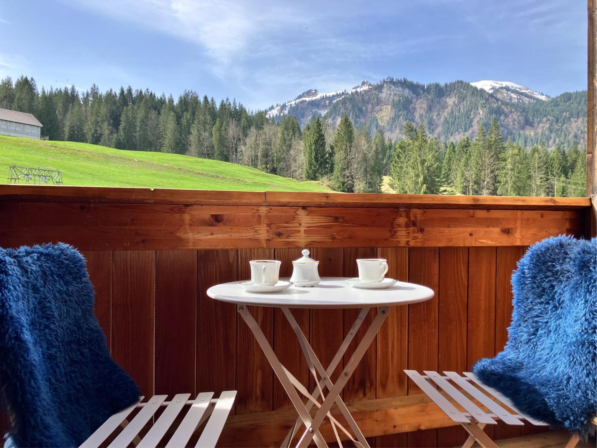 Apartamento Kraehenberg Am Rande Der Wildnis Sibratsgfäll Exterior foto